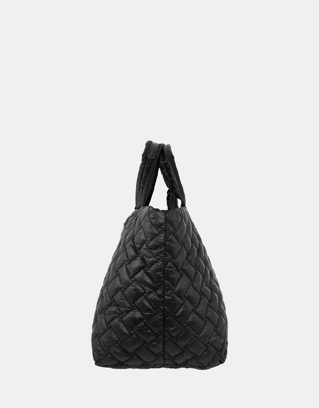 Pierre Cardin - Pierre Cardin Ladies Nylon Small Quilted Tote Bag
