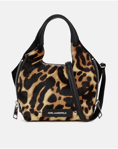 Karl Lagerfeld - K/Hardware Leopard Mini Tote Bag