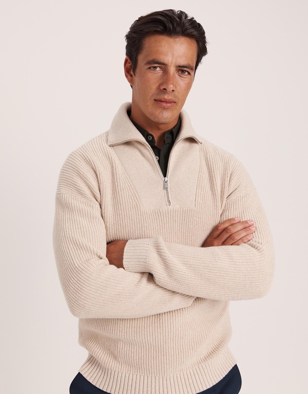 SABA - Soren Quarter Zip Knit