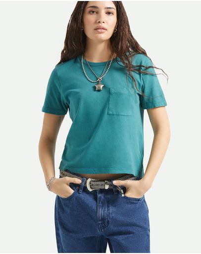 Washed Mediterranean Teal