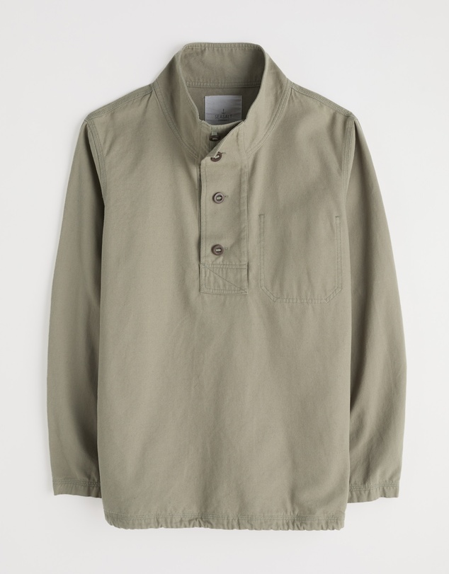 Seasalt - Seasalt Cornwall Green Clay Stone Smock
