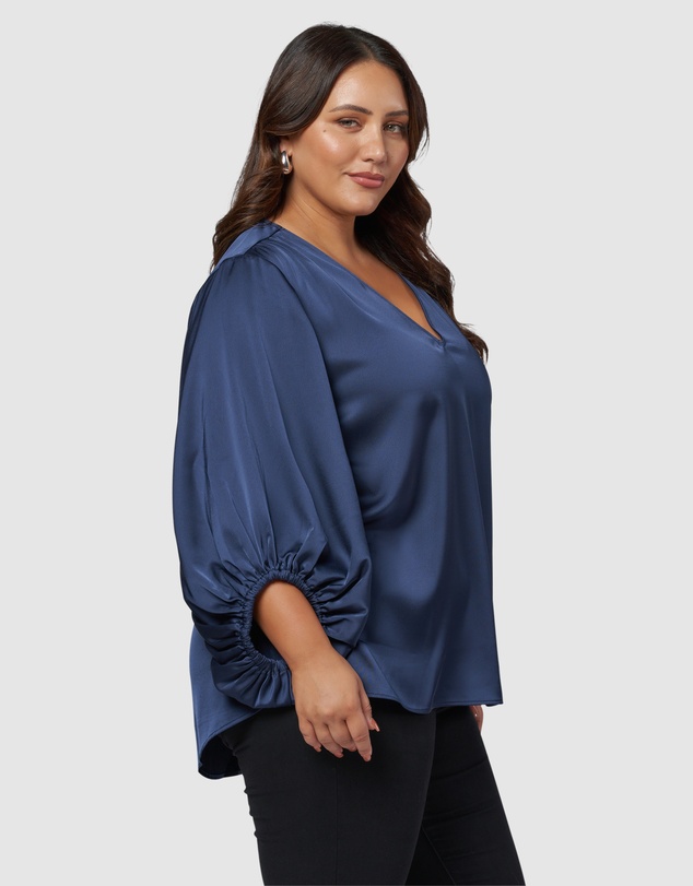 Pink Dusk by Curve Project - Lover Boy Blouse