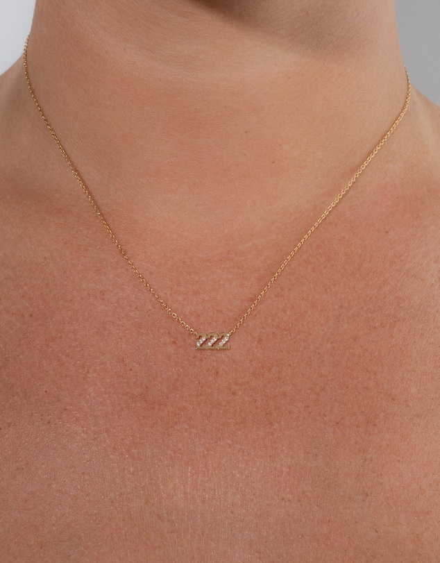 YCL  - 222 Angel Number Necklace