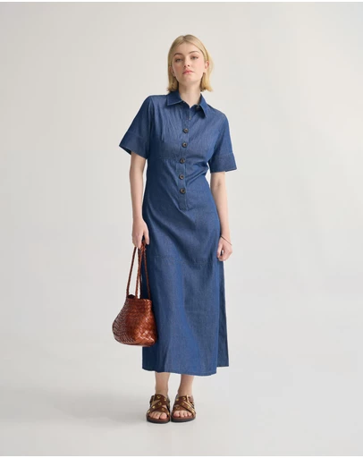 Oxford - Natachia Button Up Dress