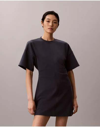 Calvin Klein Jeans - Logo Rib Interlock Dress