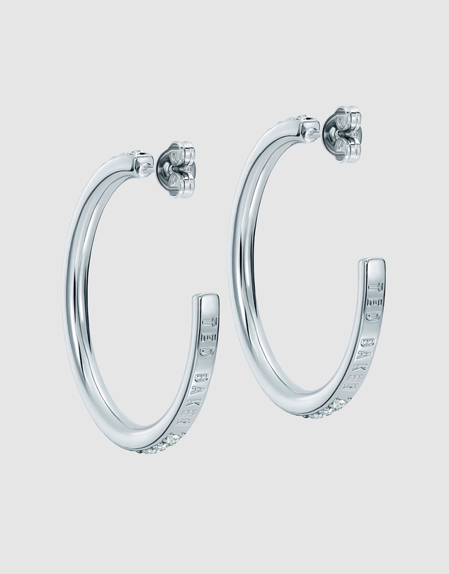Ted Baker - CLANCI: Medium Crystal Hoop Earrings