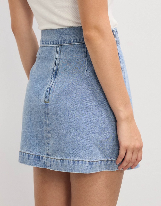 The Fated - Carlotta Denim Mini Skirt