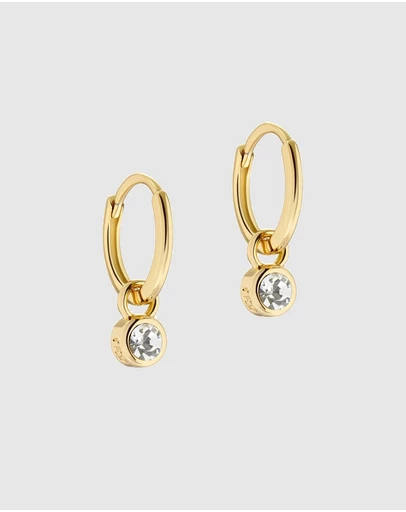 Ted Baker - Sinalaa Crystal Huggie Earrings