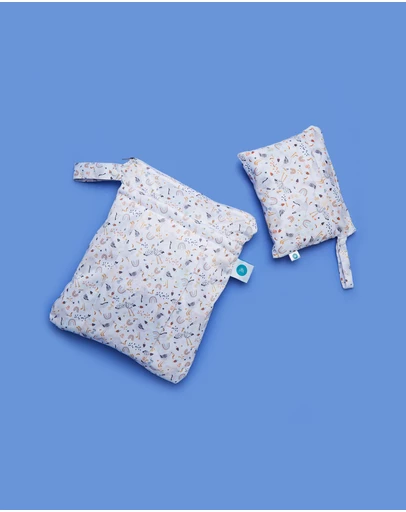 itti bitti - Large with Small Double Pocket Wetbag - Mine
