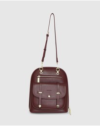 Belle & Bloom - 5th Ave Leather Backpack