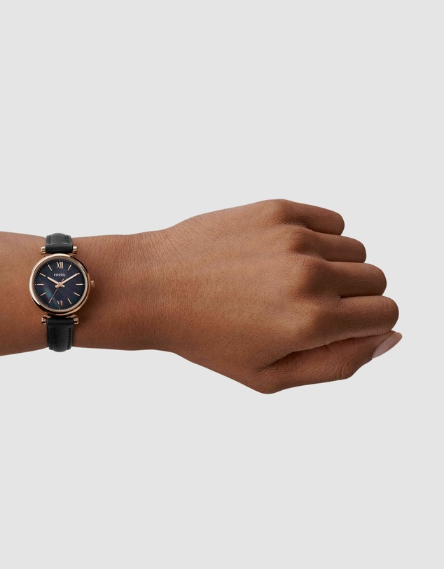 Fossil - Carlie Mini Black Analogue Watch
