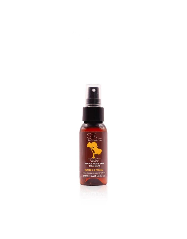 Silk Oil of Morocco - Mango & Papaya Argan Hair & Skin Treatment Serum