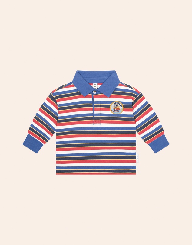 Huxbaby - Apres Ski Long Sleeve Polo - ICONIC EXCLUSIVE - Babies-Kids