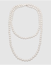Elli Jewelry - Necklace Shell Pearls 925 Sterling Silver