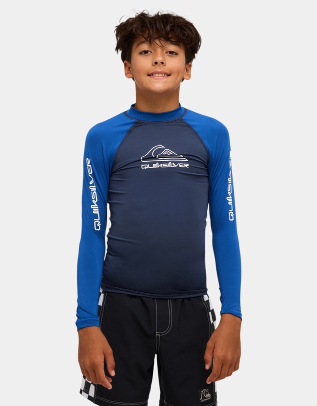 Quiksilver - Boys 8 to 16 On Tour Long Sleeve Id Rashguard