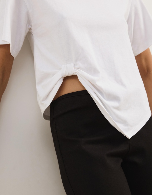 Atmos&Here - Lorrie Twist Waist T-Shirt