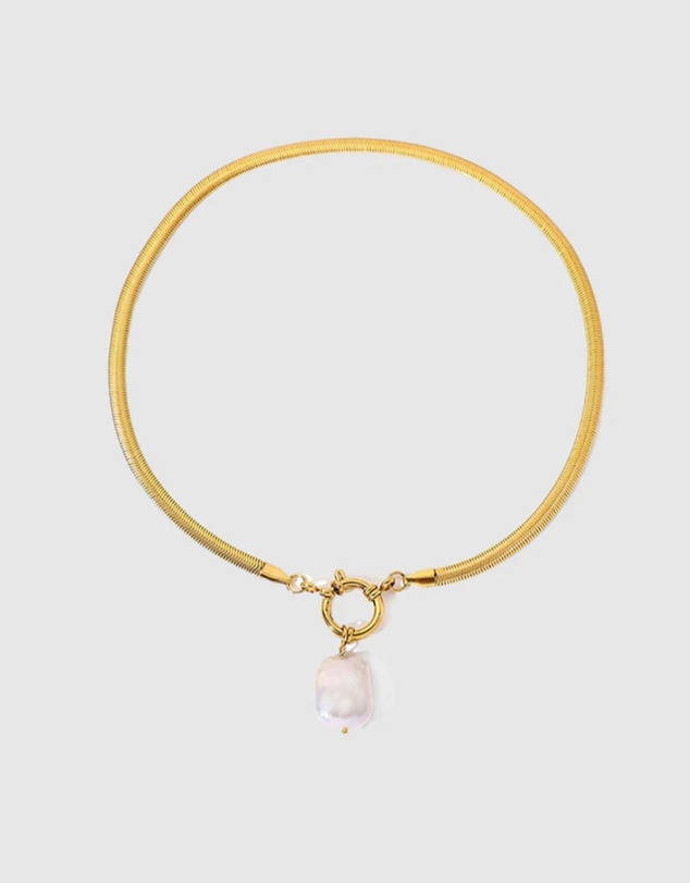 Sol Sana - Baroque Pearl Necklace