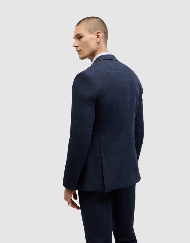 Politix - Connor Windowpane Tailored Jacket