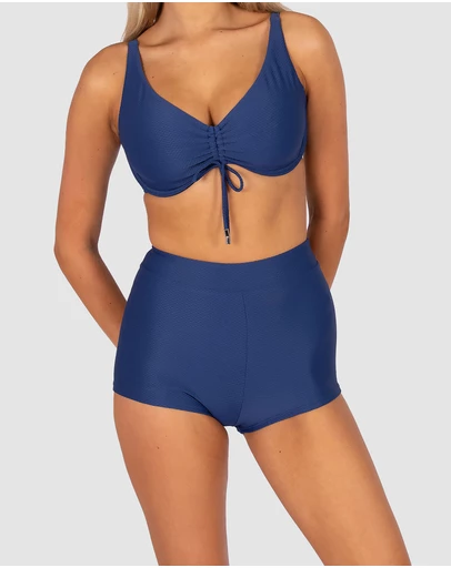 Baku Swimwear - Rococco High Waist Boyleg Bikini Bottom