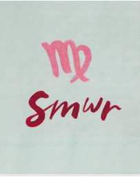 SMWR. by The Somewhere Co - Virgo Astrology Oversized Tee