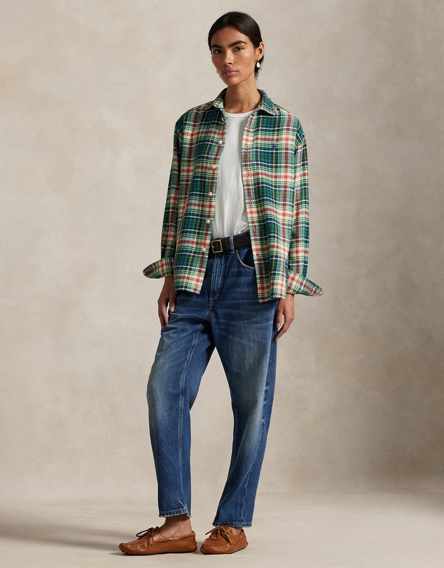 Polo Ralph Lauren - Relaxed Fit Plaid Cotton Twill Shirt - ICONIC EXCLUSIVE