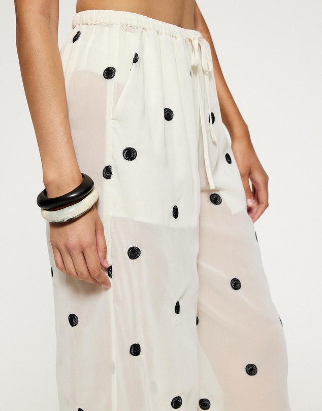 Lover - Elka Polka Dot Sheer Pants
