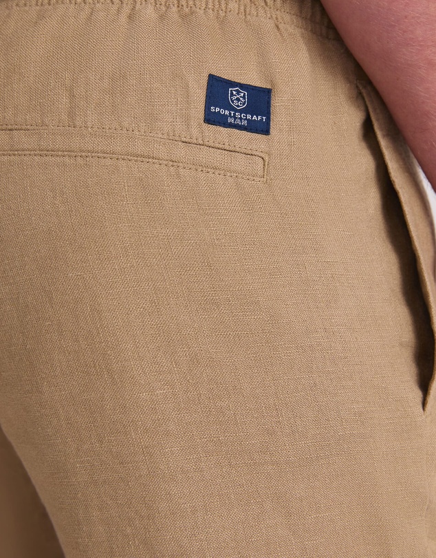 Sportscraft - Caffery Yarn Dyed Linen Short