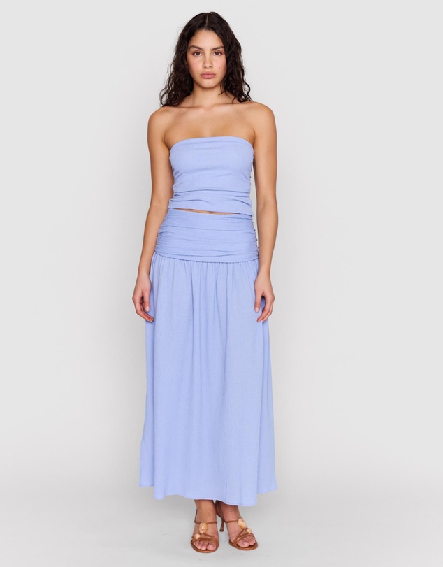 MINKPINK - Luna Yoke Detail Maxi Skirt