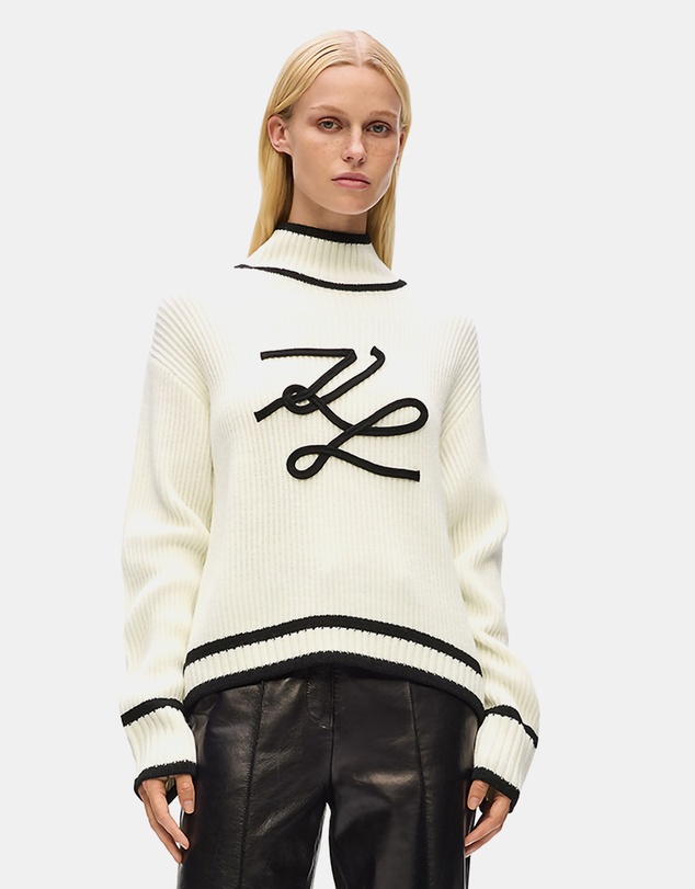 Karl Lagerfeld - Soutache Autograph Knitwear