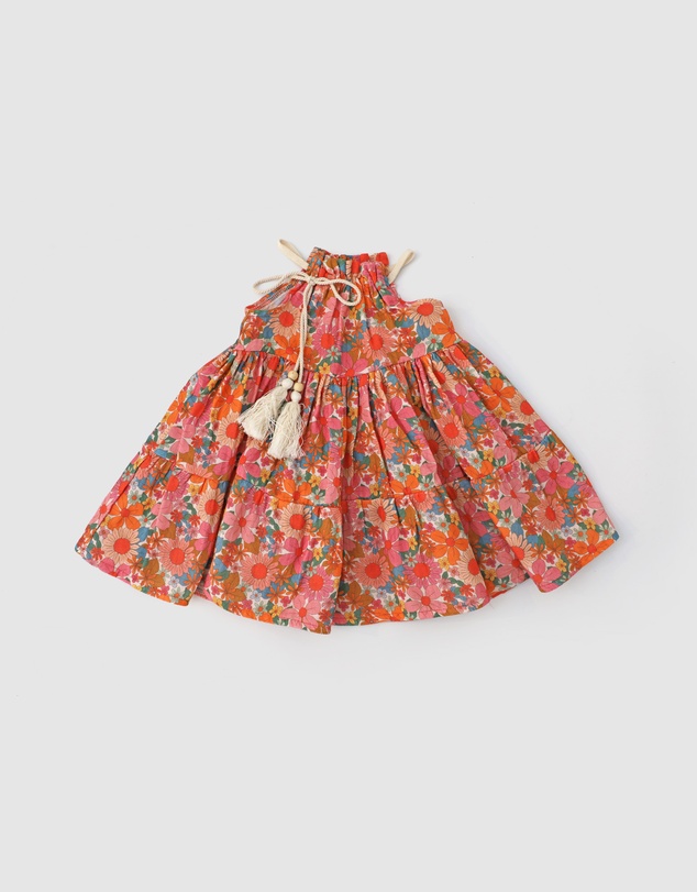 WITH LOVE FOR KIDS - Cotton Muslin Dress - Babies - Kids