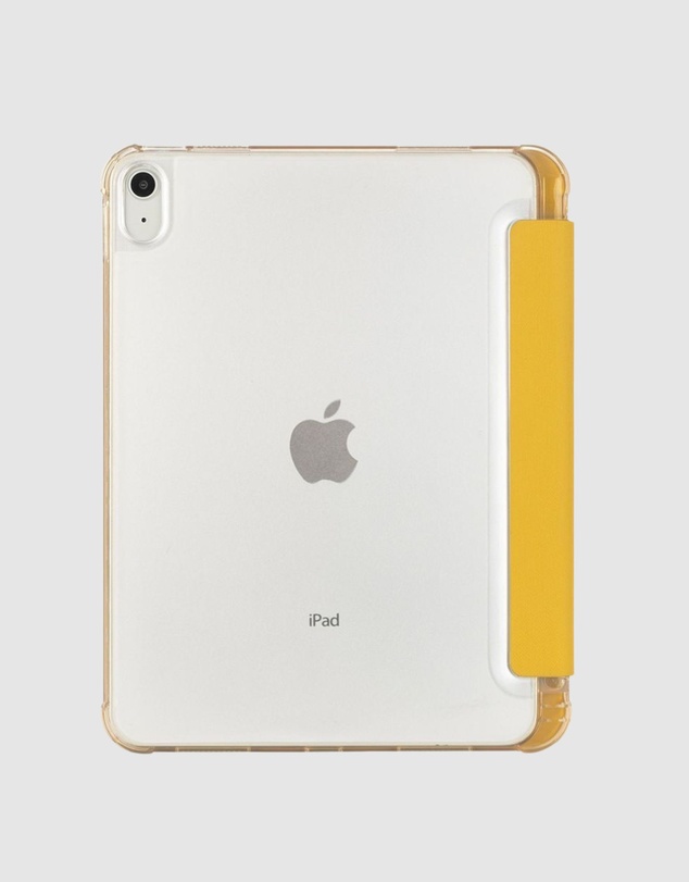 Tucano - Tucano Satin Folio Case Dark Yellow for iPad 10th Gen 10.9 2022 and iPad 11 A16 2025