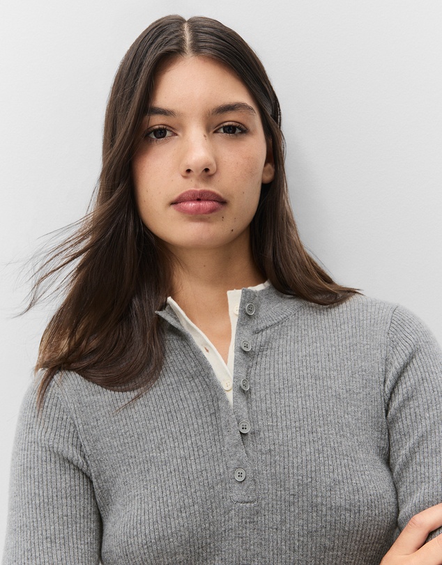 UNISON - Double Layer Wool Knit