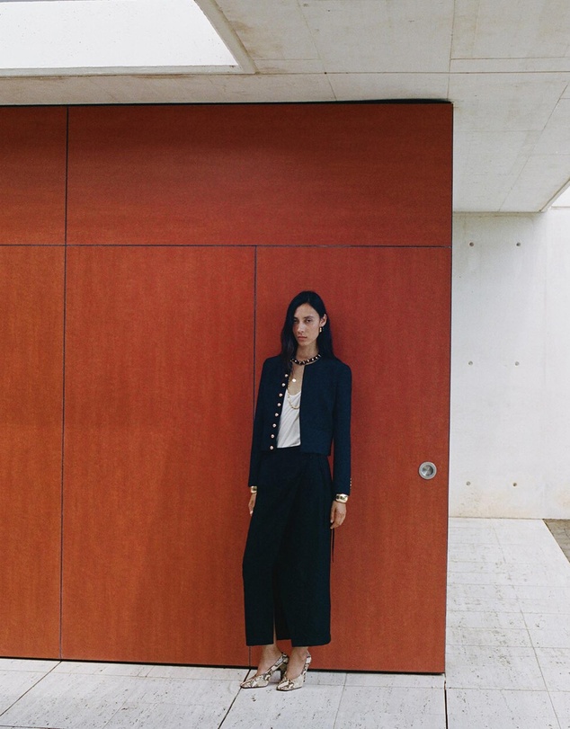 M.N.G - Wrinkled Effect Wrap Skirt