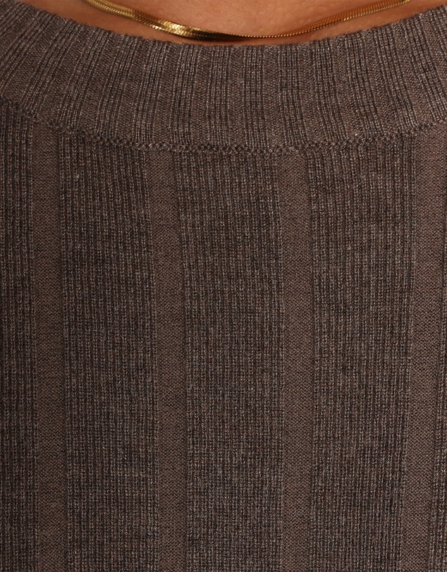 Petal & Pup - Silvie Long Sleeve Knitted Set - Charcoal Grey