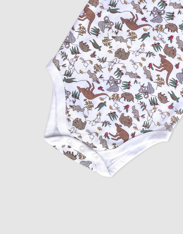 B Free Intimate Apparel - 100% Organic Short Sleeve Bodysuit - Baby & Toddler