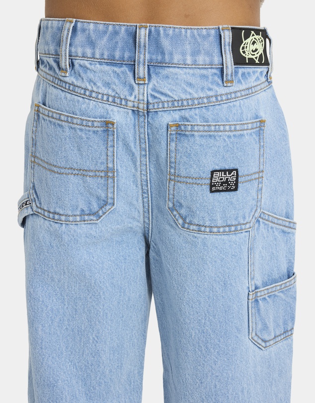 Billabong - Boys 8 to 16 Spec 73 Relaxed Fit Denim Pants