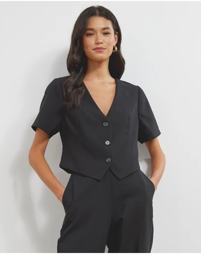 Atmos&Here - Marlowe Short Sleeve Blazer