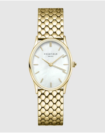 Rosefield - The Oval - Gold Tone