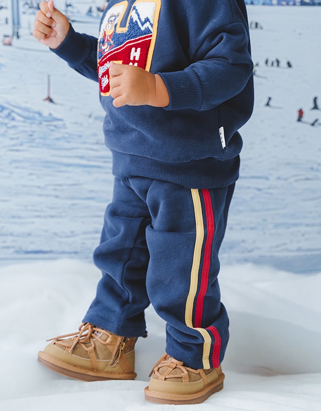 Huxbaby - Apres Ski Emblem Sweat - ICONIC EXCLUSIVE - Babies-Kids