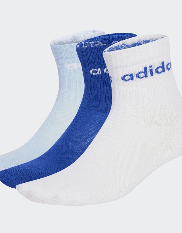 adidas Performance - Linear Kids Crew 3 Pairs Per Pack Socks