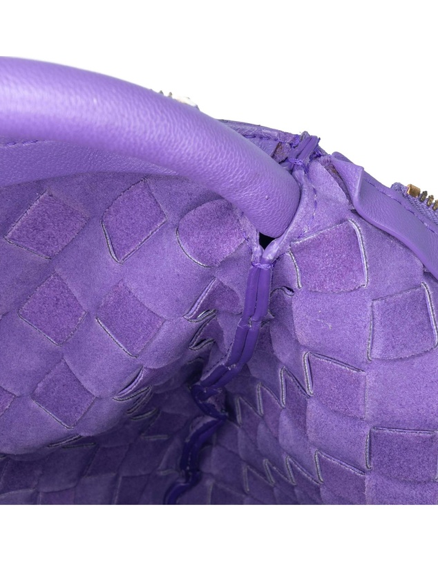 Pre-Loved by Azura Reborn - Pre-Loved Small Nappa Intrecciato Turn Pouch