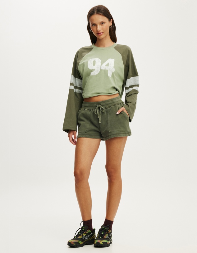 Cotton On Body Active - Active Graphic Raglan Tee