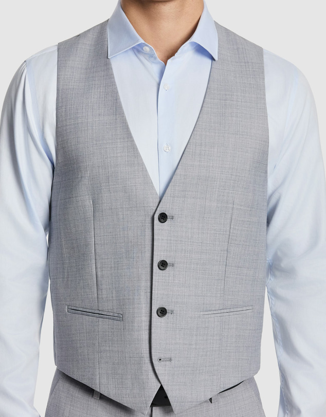 yd. - Bank Wool Blend Waistcoat