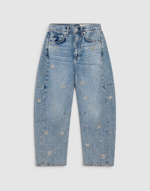 rag & bone - Charlie High-Rise Ankle Barrel Jeans