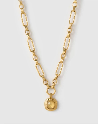 Arms Of Eve - Mason Necklace - Citrine