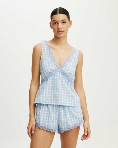 SOPHIE CHECK SKYWASH BLUECOCONUT MILK