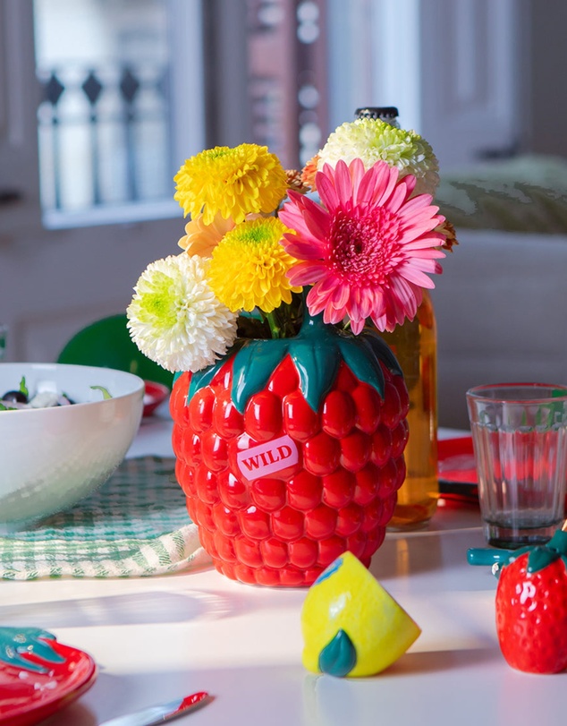 DOIY - Farmers Market Vase Raspberry