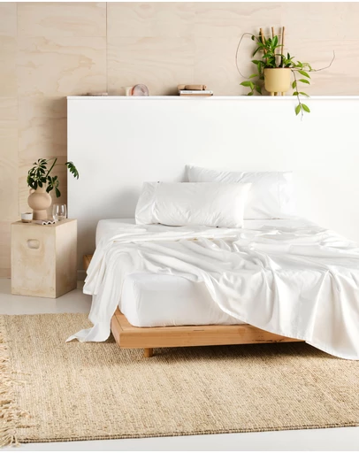 Linen House - Vienna 300TC Cotton Percale Sheet Set