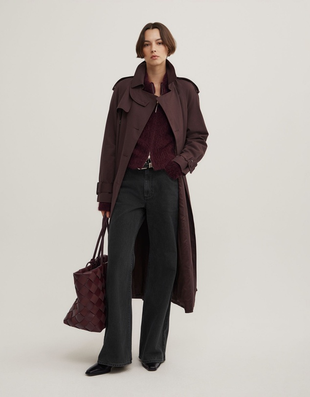Witchery - Fluffy Funnel Bomber Jacket