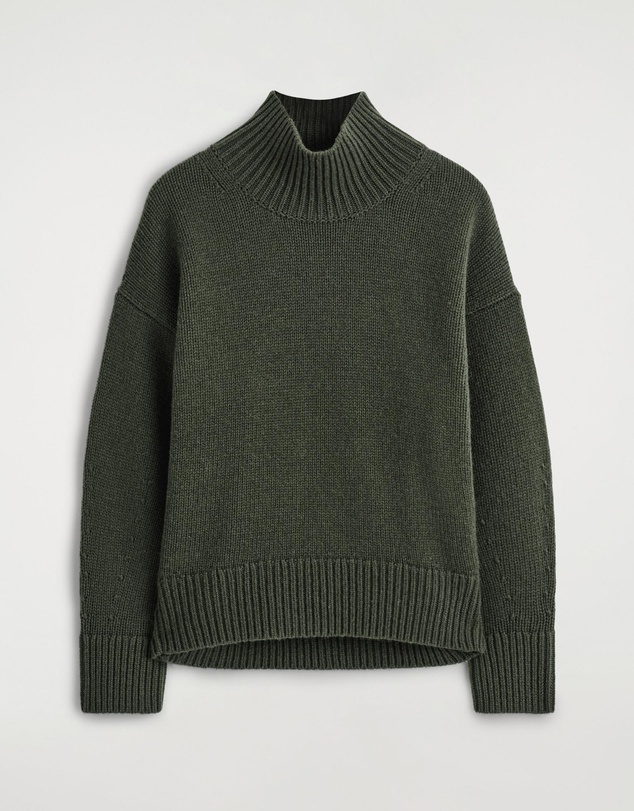 COS - Chunky Funnel-Neck Wool Jumper
